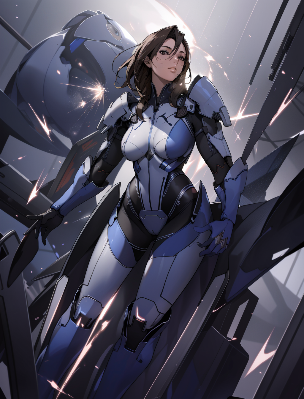 00337-meichilightMix_v10-2353437050-AshleyME,  (full body), looking at viewer, detailed background, detailed face,   fighter, glass armor,  mechanical, power source .png